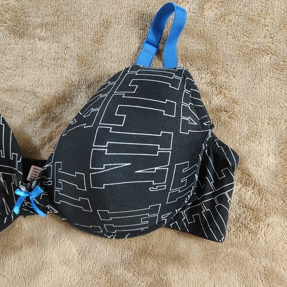 COCO Lingerie Black Printed Bra 40DDD - Picture 3 of 9